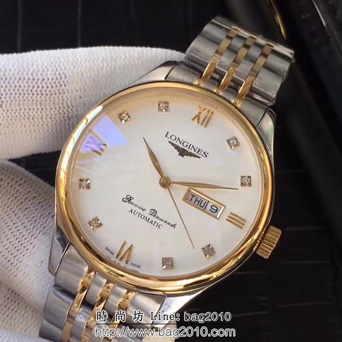 LONGINES浪琴 全自動機械 男士腕表 WSS1728